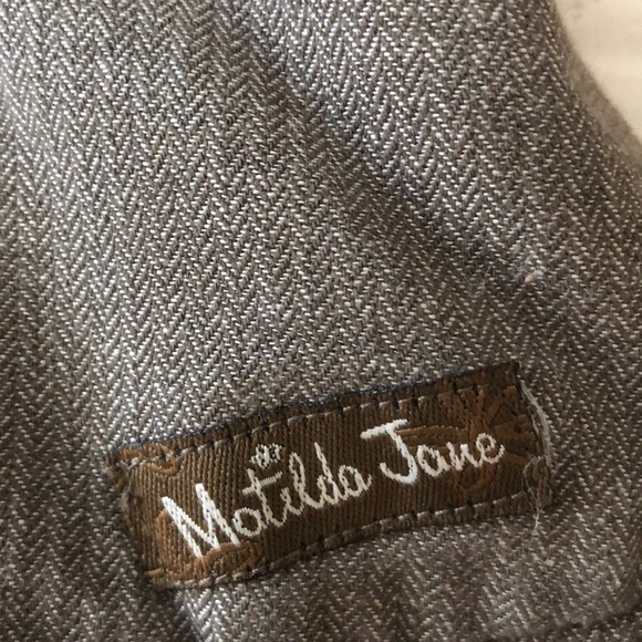 Matilda Jane Soft Brown Tweed Skirt (Small) - Picture 2 of 8